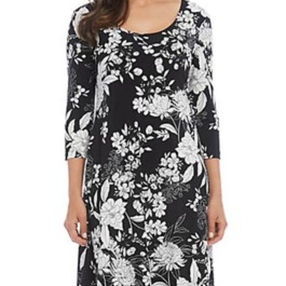 Karen Kane Printed Erin A-Line Dress, Size Small - Picture 1 of 6